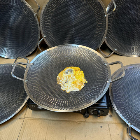 Laser Crafted Nonstick Honeycomb Tawa