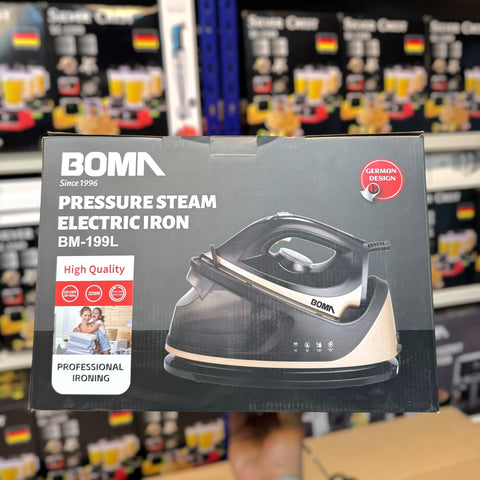German Lot Imported Boma Pressure Steam Electric Iron