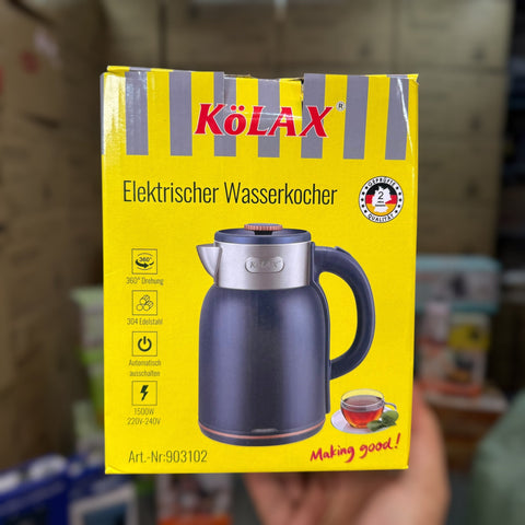 Kolax 1.8L Electric Kettle - German Lot